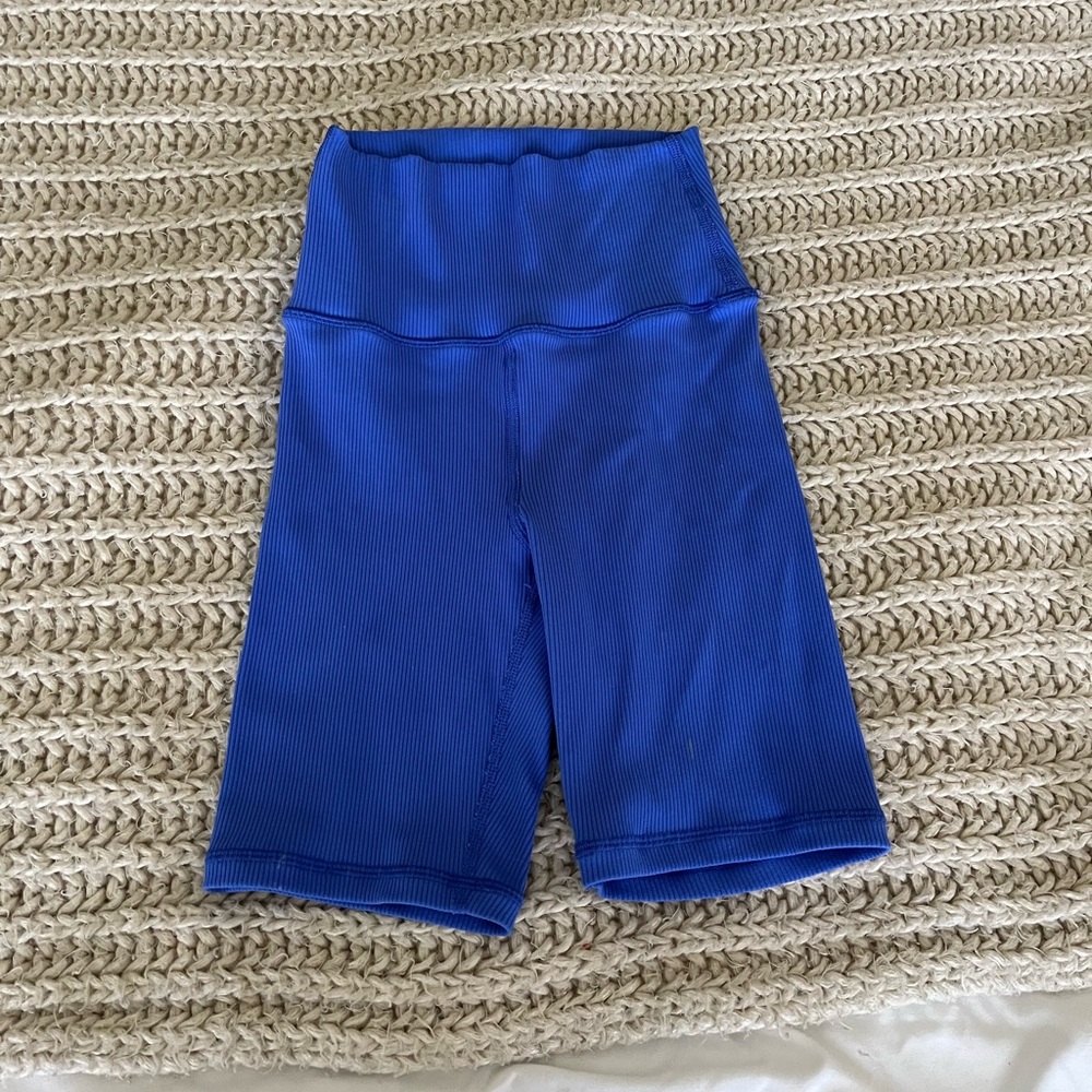 Aerie ribbed biker shorts